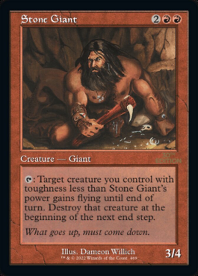 Stone Giant (Retro) [30th Anniversary Edition] | Clutch Gaming