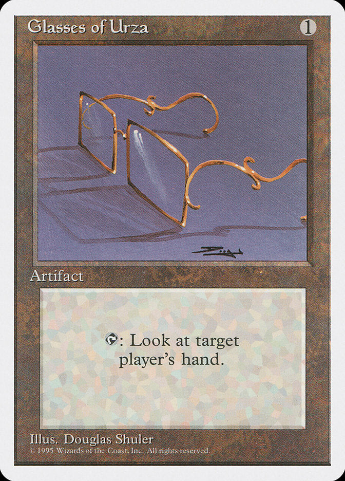 Glasses of Urza [Fourth Edition] | Clutch Gaming