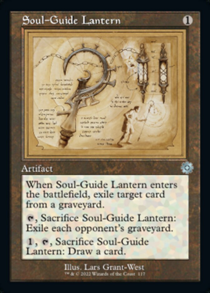 Soul-Guide Lantern (Retro Schematic) [The Brothers' War Retro Artifacts] | Clutch Gaming