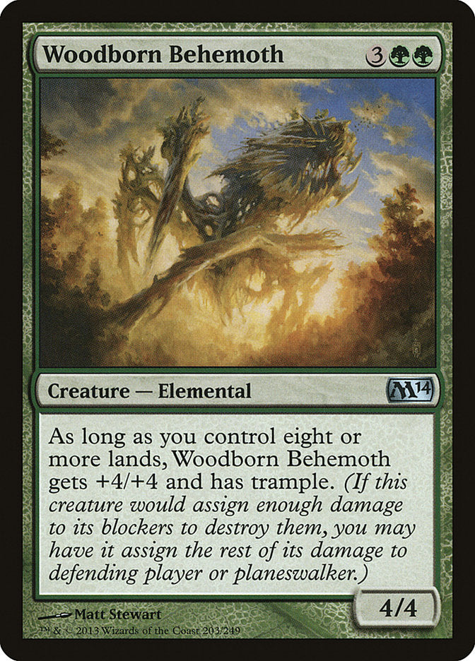 Woodborn Behemoth [Magic 2014] | Clutch Gaming