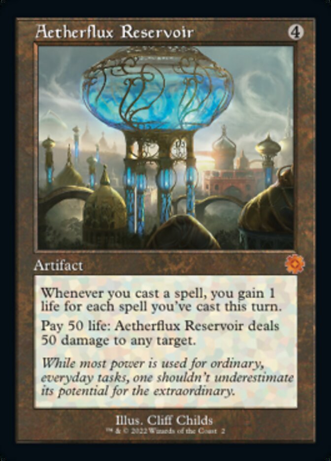 Aetherflux Reservoir (Retro) [The Brothers' War Retro Artifacts] | Clutch Gaming