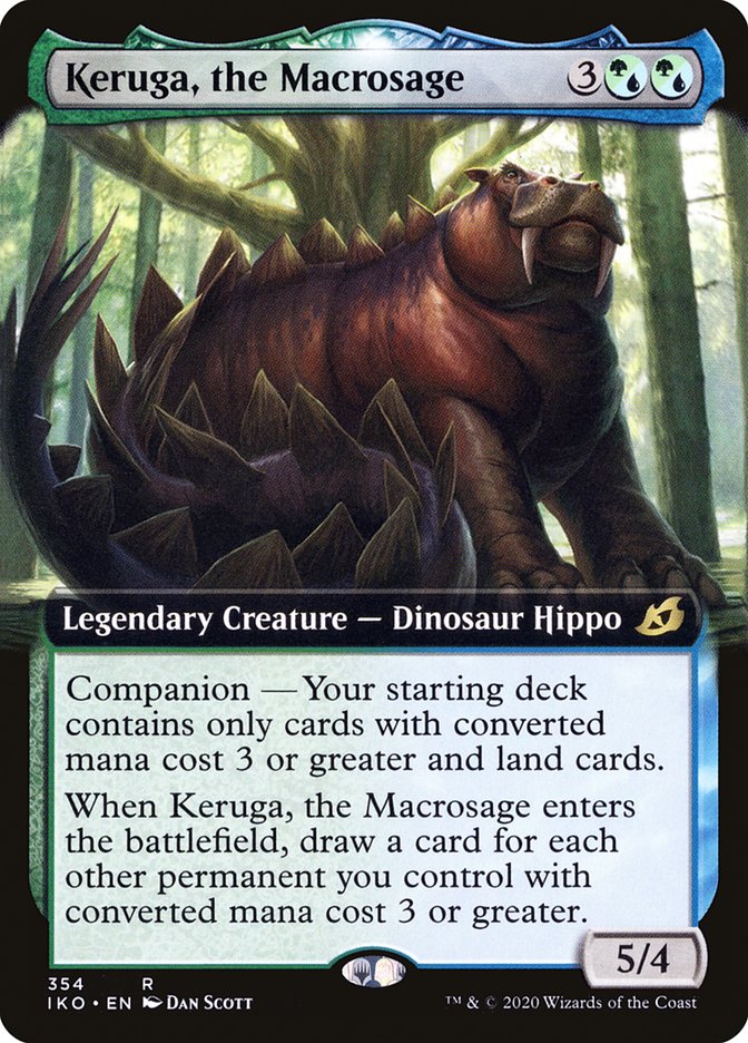 Keruga, the Macrosage (Extended Art) [Ikoria: Lair of Behemoths] | Clutch Gaming