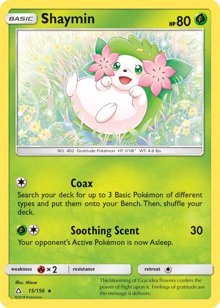 Shaymin (15/156) [Sun & Moon: Ultra Prism] | Clutch Gaming