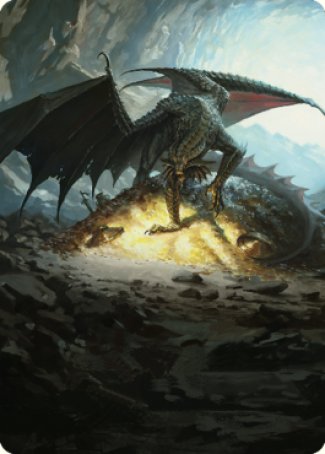 Ancient Copper Dragon Art Card (04) [Commander Legends: Battle for Baldur's Gate Art Series] | Clutch Gaming