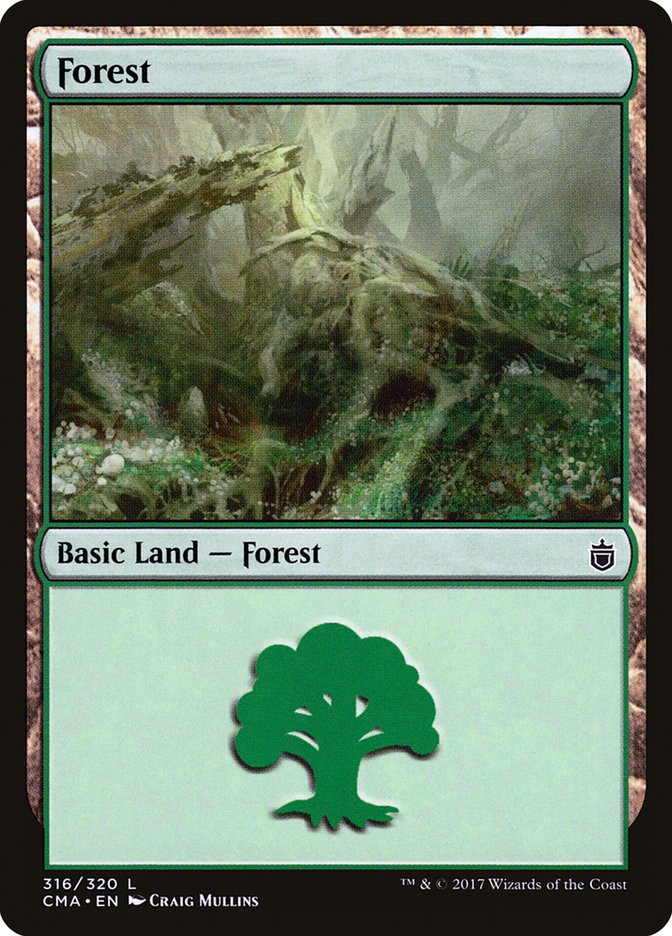 Forest (316) [Commander Anthology] | Clutch Gaming