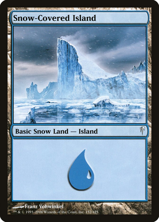 Snow-Covered Island [Coldsnap] | Clutch Gaming