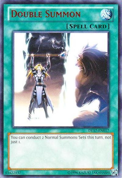 Double Summon (Blue) [DL17-EN017] Rare | Clutch Gaming