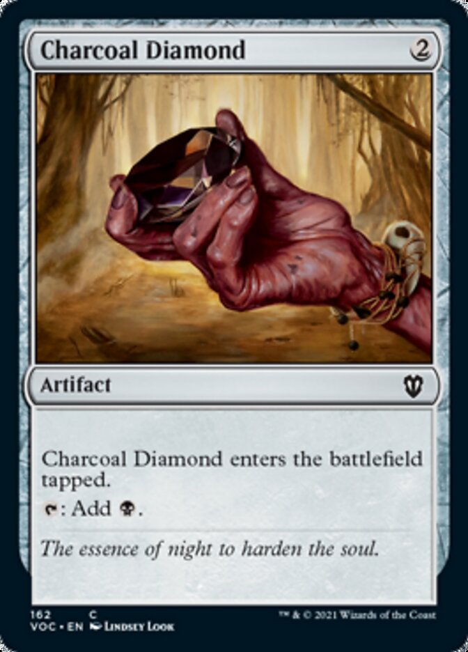 Charcoal Diamond [Innistrad: Crimson Vow Commander] | Clutch Gaming