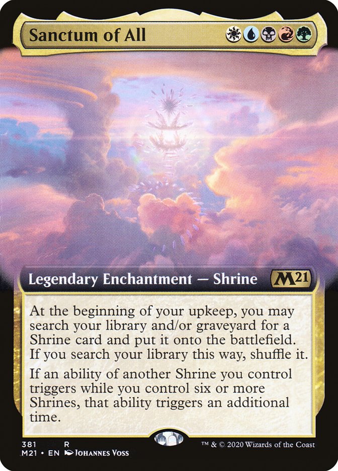 Sanctum of All (Extended Art) [Core Set 2021] | Clutch Gaming