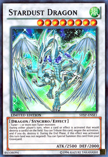 Stardust Dragon [SHSP-ENSE1] Super Rare | Clutch Gaming