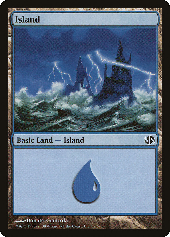 Island (32) [Duel Decks: Jace vs. Chandra] | Clutch Gaming