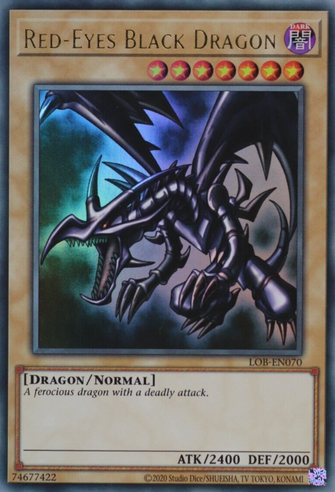 Red-Eyes Black Dragon (25th Anniversary) [LOB-EN070] Ultra Rare | Clutch Gaming