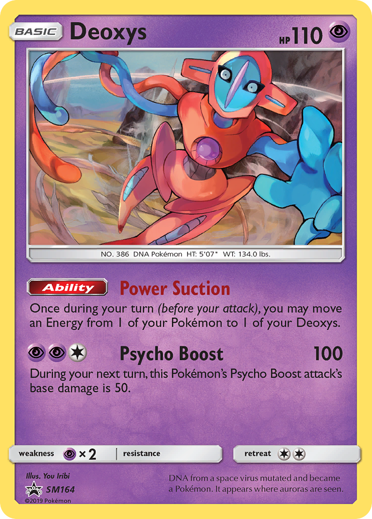 Deoxys (SM164) [Sun & Moon: Black Star Promos] | Clutch Gaming