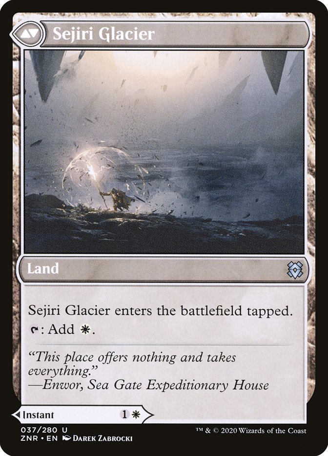 Sejiri Shelter // Sejiri Glacier [Zendikar Rising] | Clutch Gaming