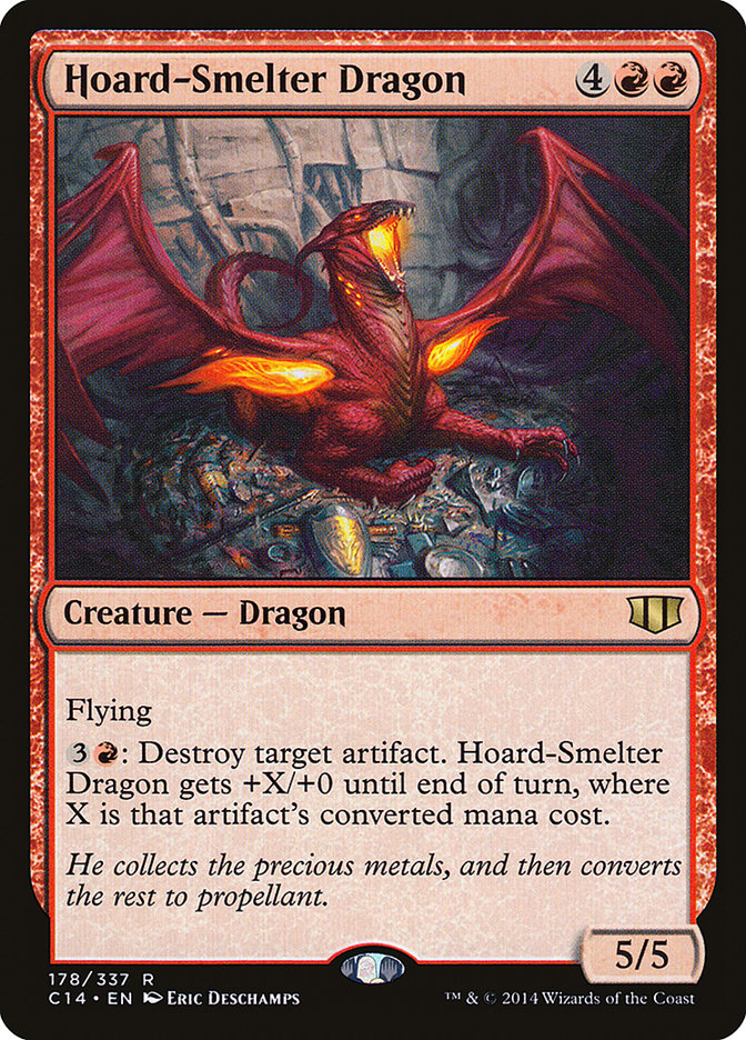 Hoard-Smelter Dragon [Commander 2014] | Clutch Gaming