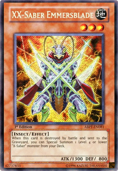 XX-Saber Emmersblade [ABPF-EN081] Secret Rare | Clutch Gaming