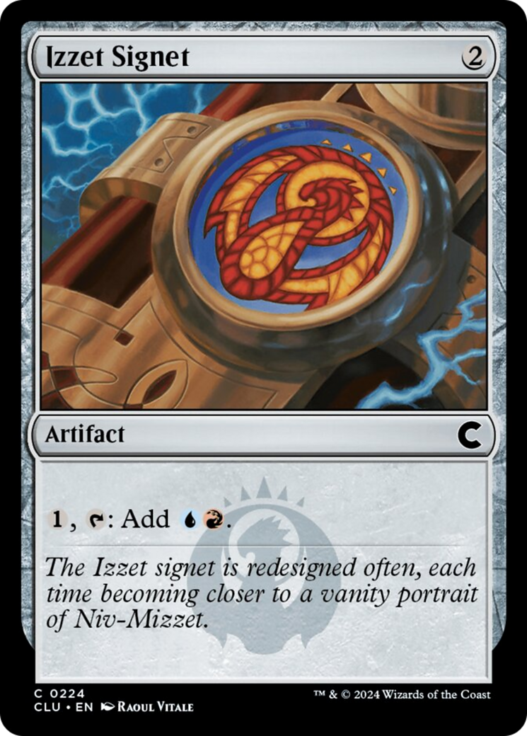 Izzet Signet [Ravnica: Clue Edition] | Clutch Gaming