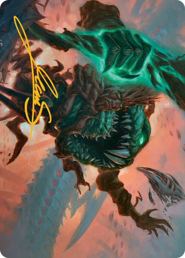 Yargle and Multani Art Card (Gold-Stamped Signature) [March of the Machine Art Series] | Clutch Gaming