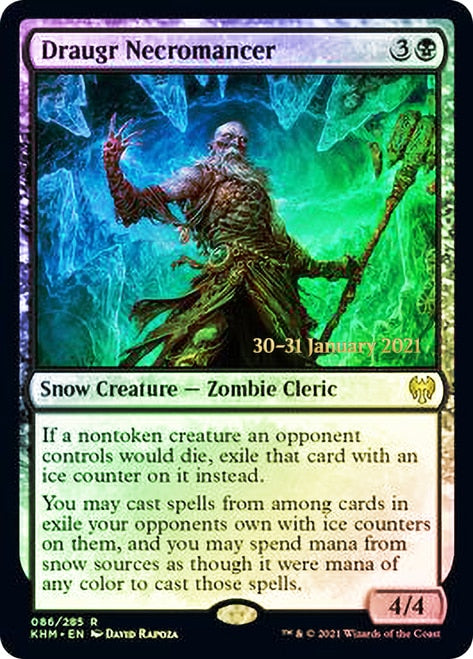 Draugr Necromancer [Kaldheim Prerelease Promos] | Clutch Gaming