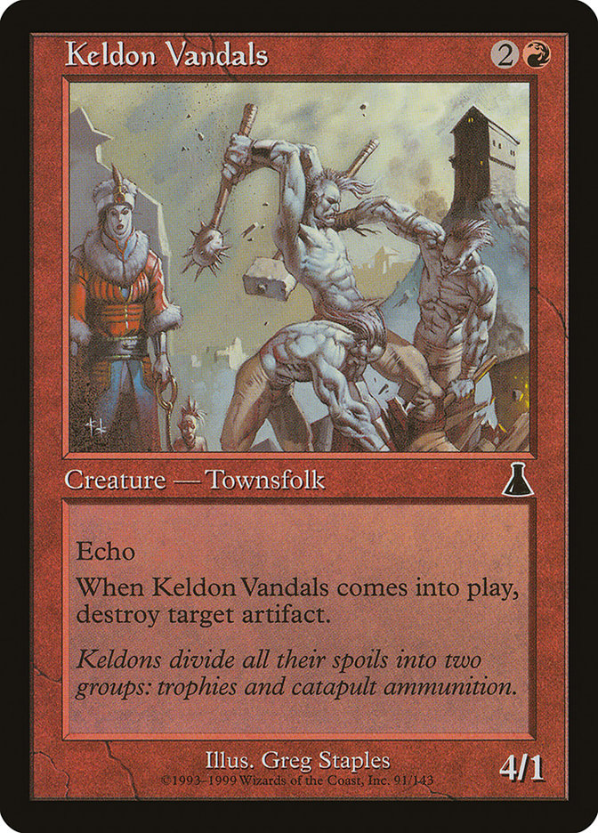 Keldon Vandals [Urza's Destiny] | Clutch Gaming