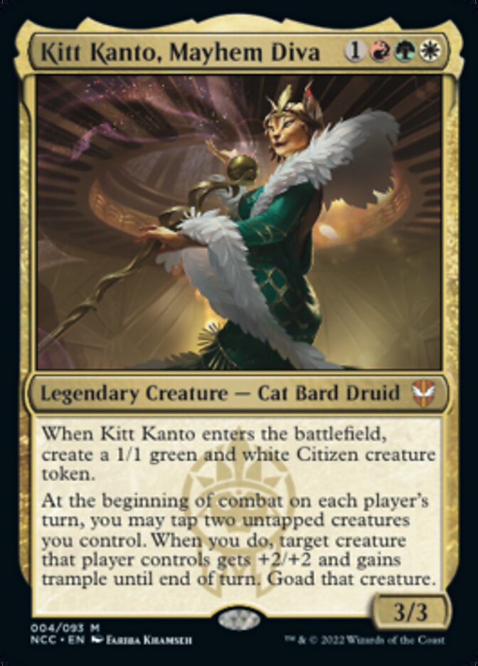 Kitt Kanto, Mayhem Diva [Streets of New Capenna Commander] | Clutch Gaming