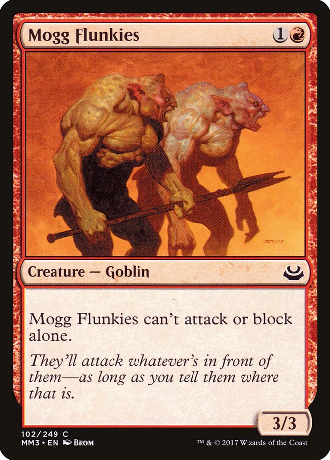 Mogg Flunkies [Modern Masters 2017] | Clutch Gaming