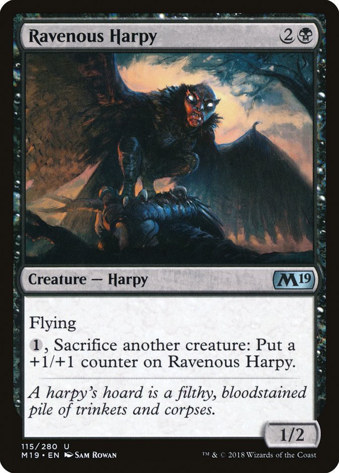 Ravenous Harpy [Core Set 2019] | Clutch Gaming