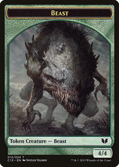 Beast // Snake (017) Double-Sided Token [Commander 2015 Tokens] | Clutch Gaming