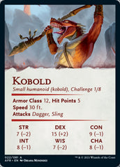 Kobold Art Card [Dungeons & Dragons: Adventures in the Forgotten Realms Art Series] | Clutch Gaming