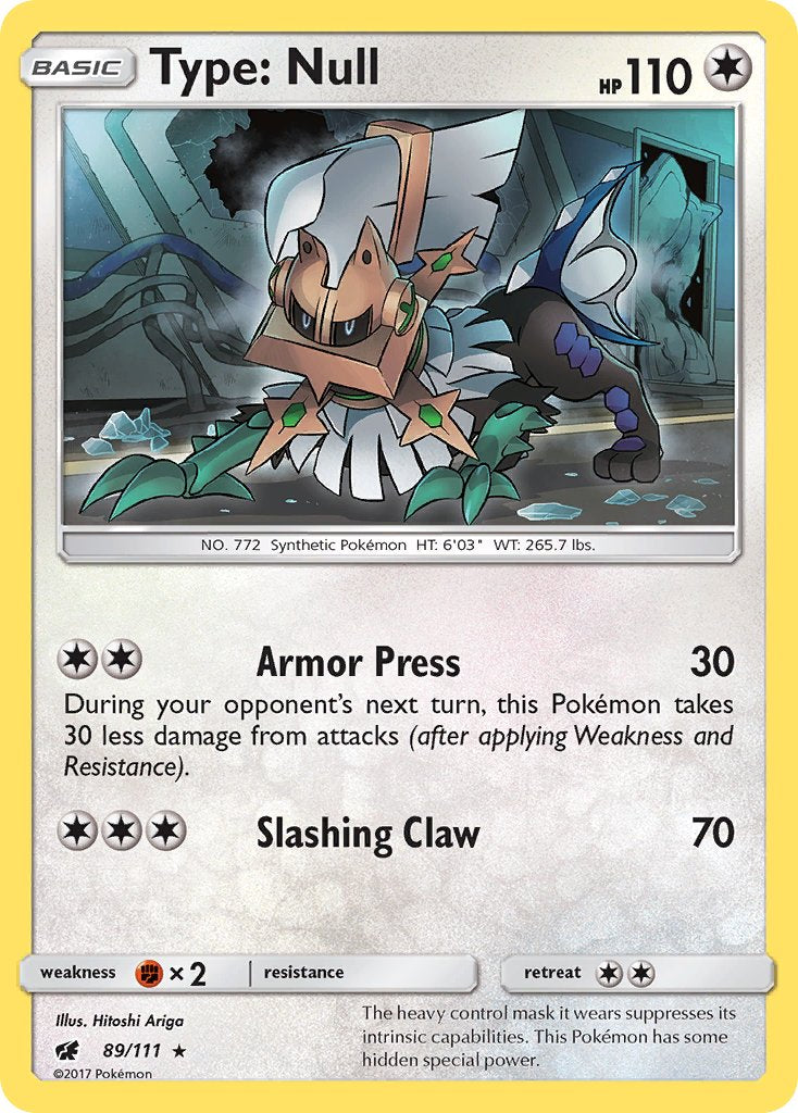 Type: Null (89/111) (Theme Deck Exclusive) [Sun & Moon: Crimson Invasion] | Clutch Gaming