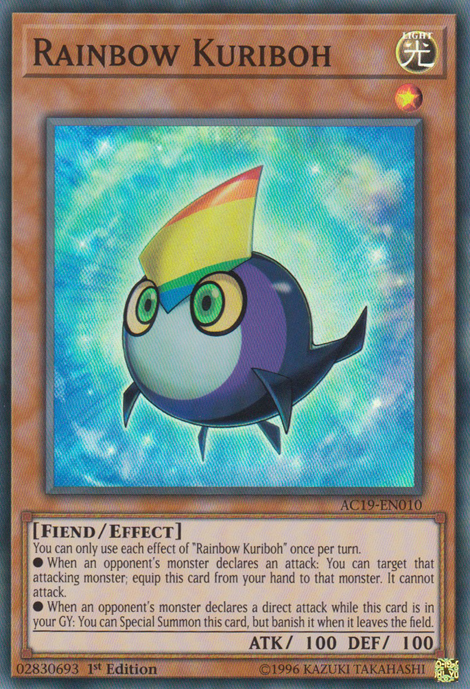 Rainbow Kuriboh [AC19-EN010] Super Rare | Clutch Gaming