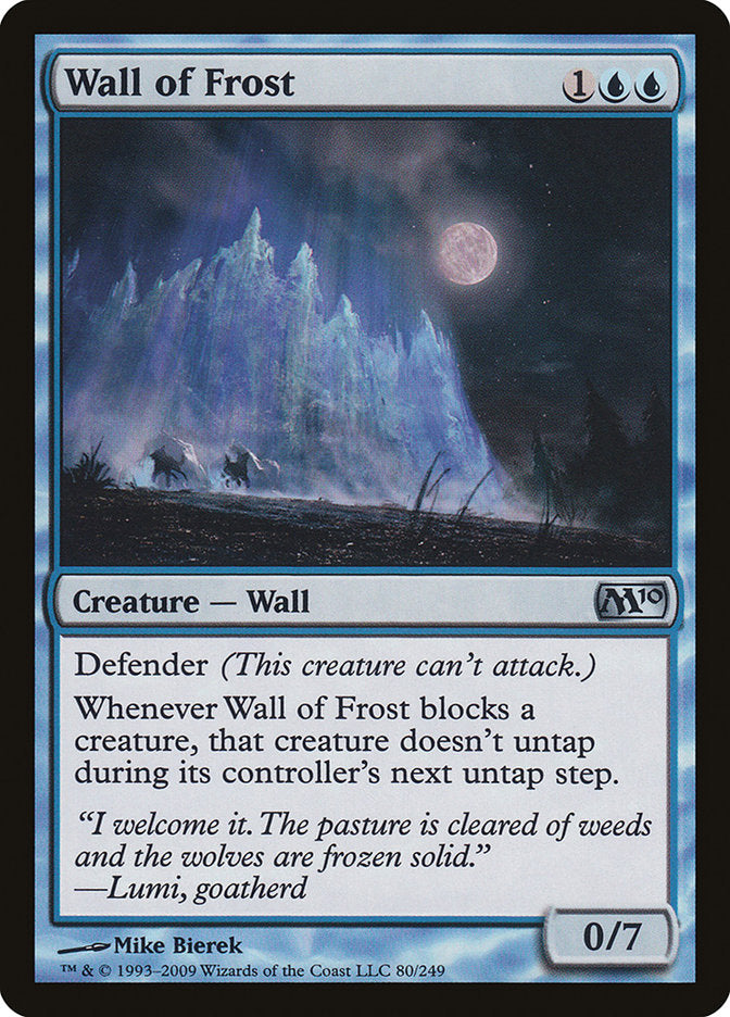 Wall of Frost [Magic 2010] | Clutch Gaming