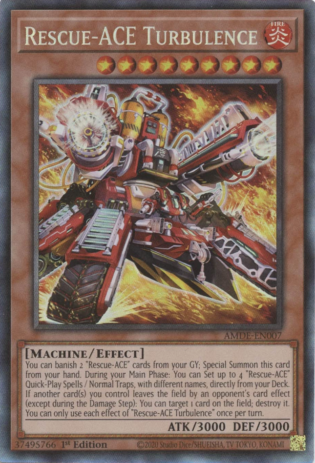 Rescue-ACE Turbulence [AMDE-EN007] Collector's Rare | Clutch Gaming