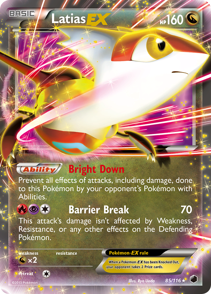 Latias EX (85/116) [Black & White: Plasma Freeze] | Clutch Gaming