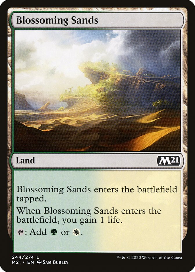 Blossoming Sands [Core Set 2021] | Clutch Gaming