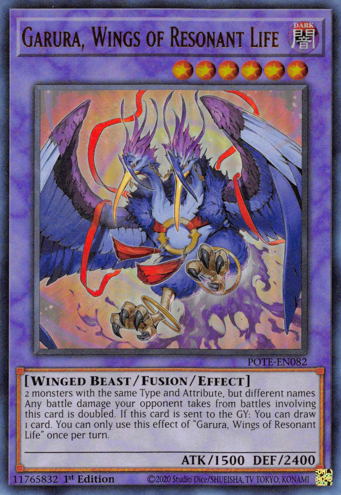 Garura, Wings of Resonant Life [POTE-EN082] Ultra Rare | Clutch Gaming