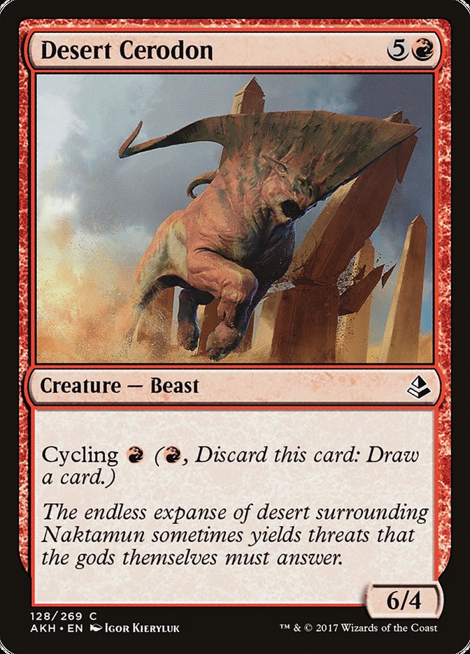 Desert Cerodon [Amonkhet] | Clutch Gaming