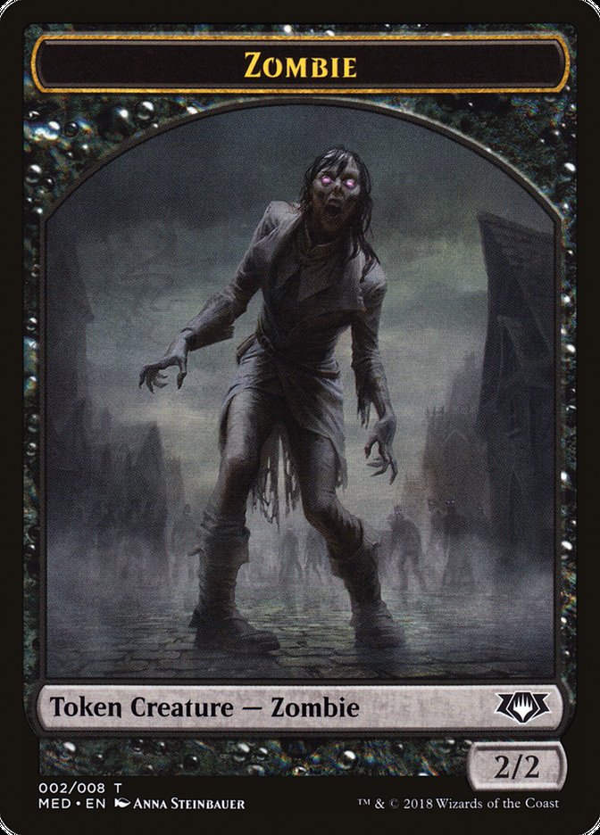 Zombie Token [Mythic Edition Tokens] | Clutch Gaming