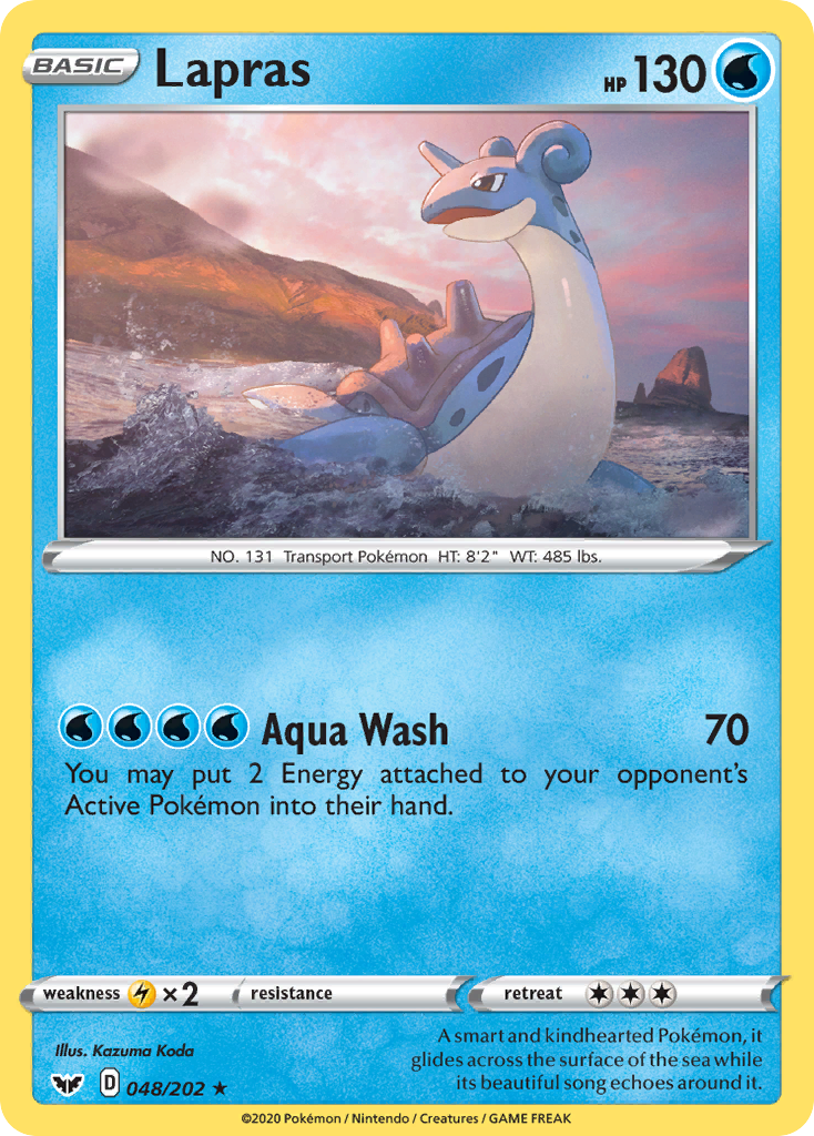 Lapras (048/202) [Sword & Shield: Base Set] | Clutch Gaming