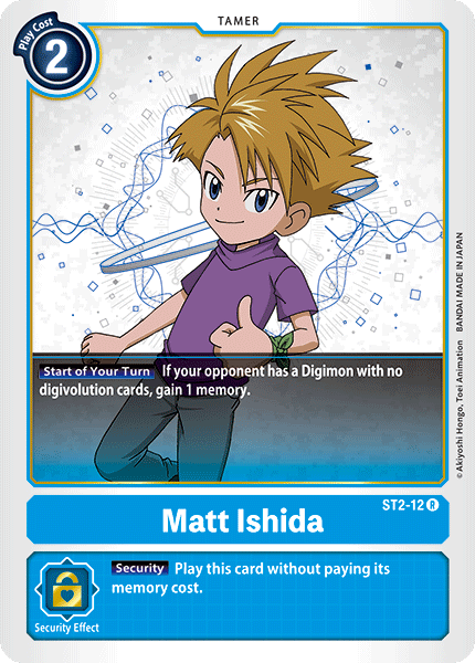 Matt Ishida [ST2-12] [Starter Deck: Cocytus Blue] | Clutch Gaming