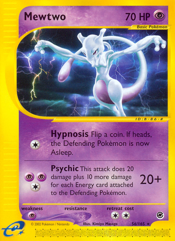 Mewtwo (56/165) [Expedition: Base Set] | Clutch Gaming