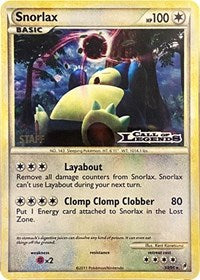 Snorlax (33/95) (Staff Prerelease Promo) [Nintendo: Black Star Promos] | Clutch Gaming