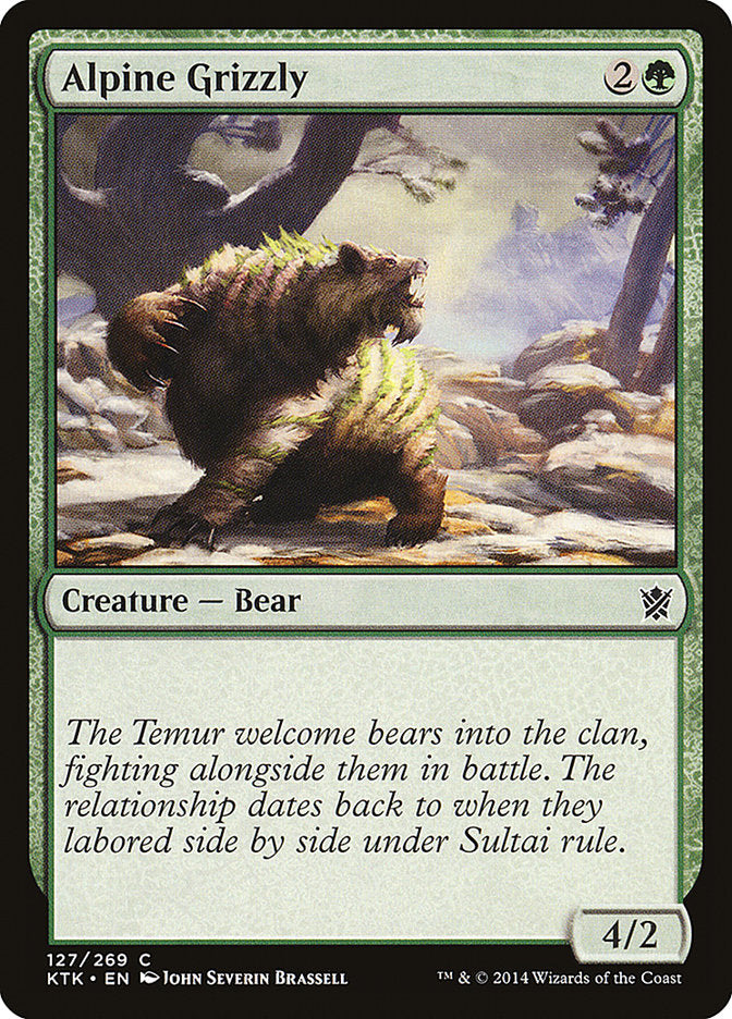 Alpine Grizzly [Khans of Tarkir] | Clutch Gaming