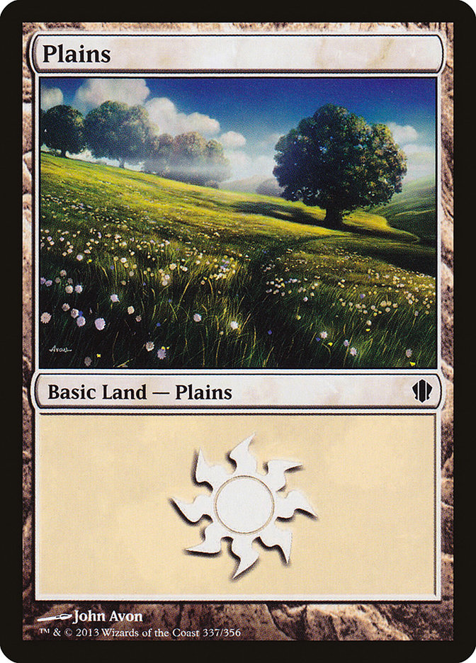 Plains (337) [Commander 2013] | Clutch Gaming