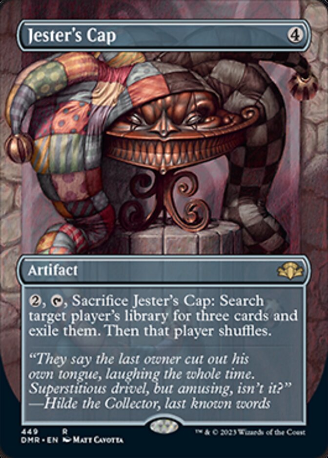 Jester's Cap (Borderless Alternate Art) [Dominaria Remastered] | Clutch Gaming