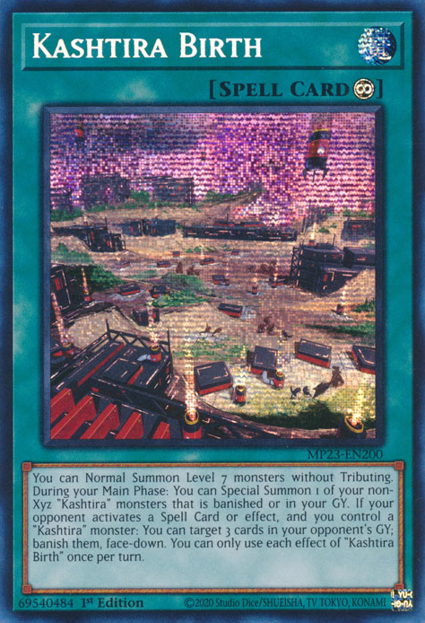 Kashtira Birth [MP23-EN200] Prismatic Secret Rare | Clutch Gaming