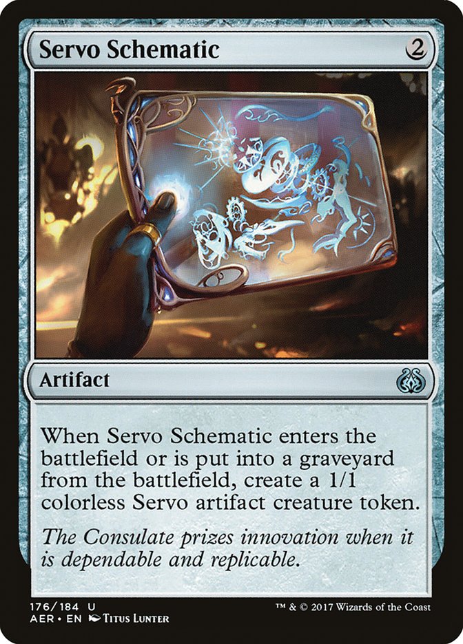 Servo Schematic [Aether Revolt] | Clutch Gaming