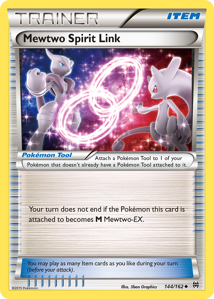 Mewtwo Spirit Link (144/162) [XY: BREAKthrough] | Clutch Gaming