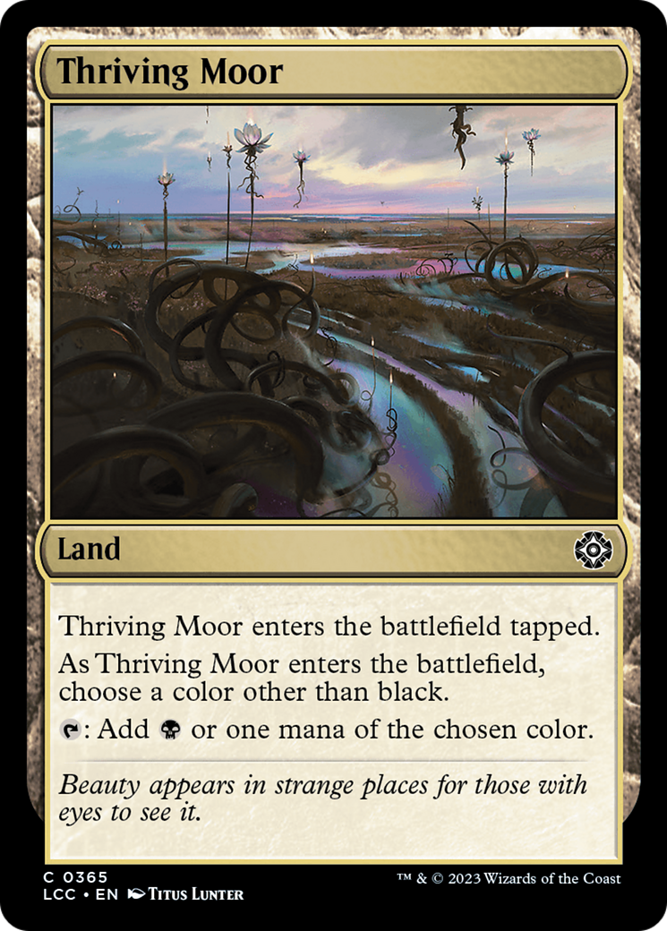 Thriving Moor [The Lost Caverns of Ixalan Commander] | Clutch Gaming