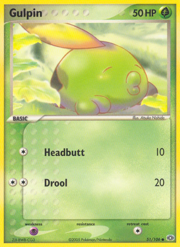 Gulpin (51/106) [EX: Emerald] | Clutch Gaming